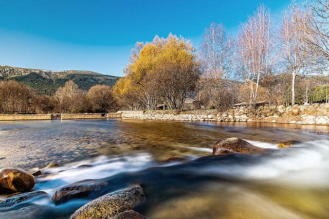 Pesca en Las Presillas en Madrid