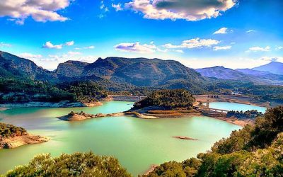 Pesca en el Pantano del Chorro