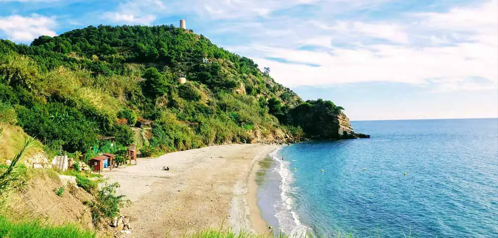 Pesca en la Playa de Maro