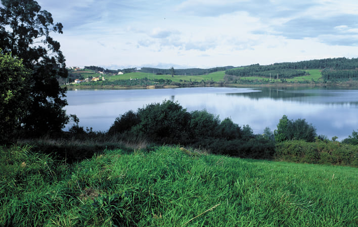 Pesca en el Embalse de la Granda
