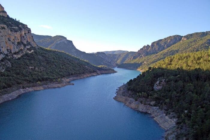 Pesca en el Rio Noguera Ribagorzana