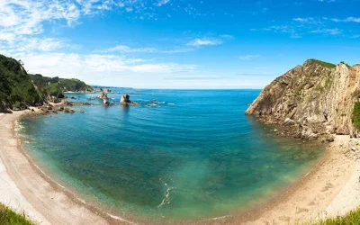 Pesca en la Playa de Cudillero
