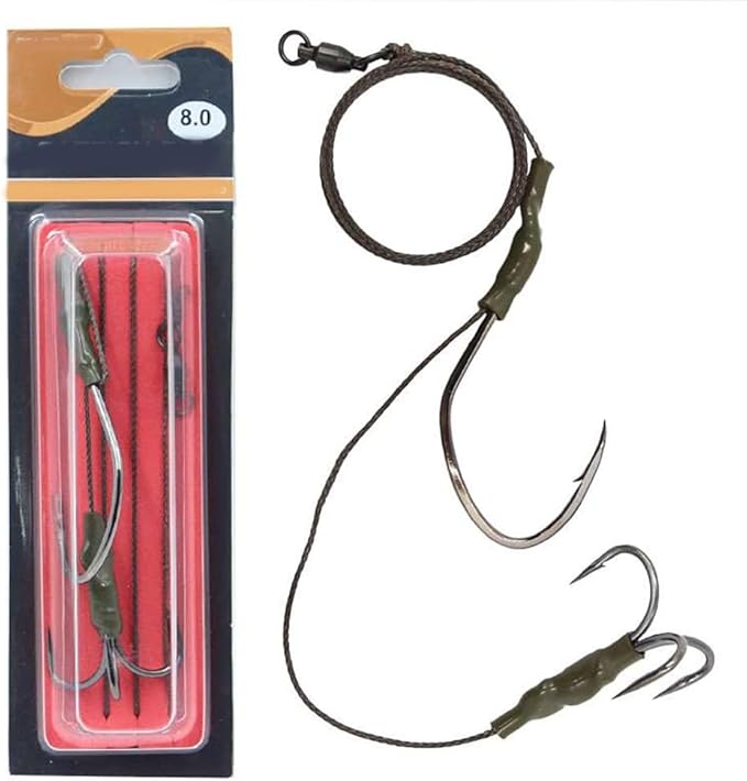 Kit montaje cebo vivo cable acero